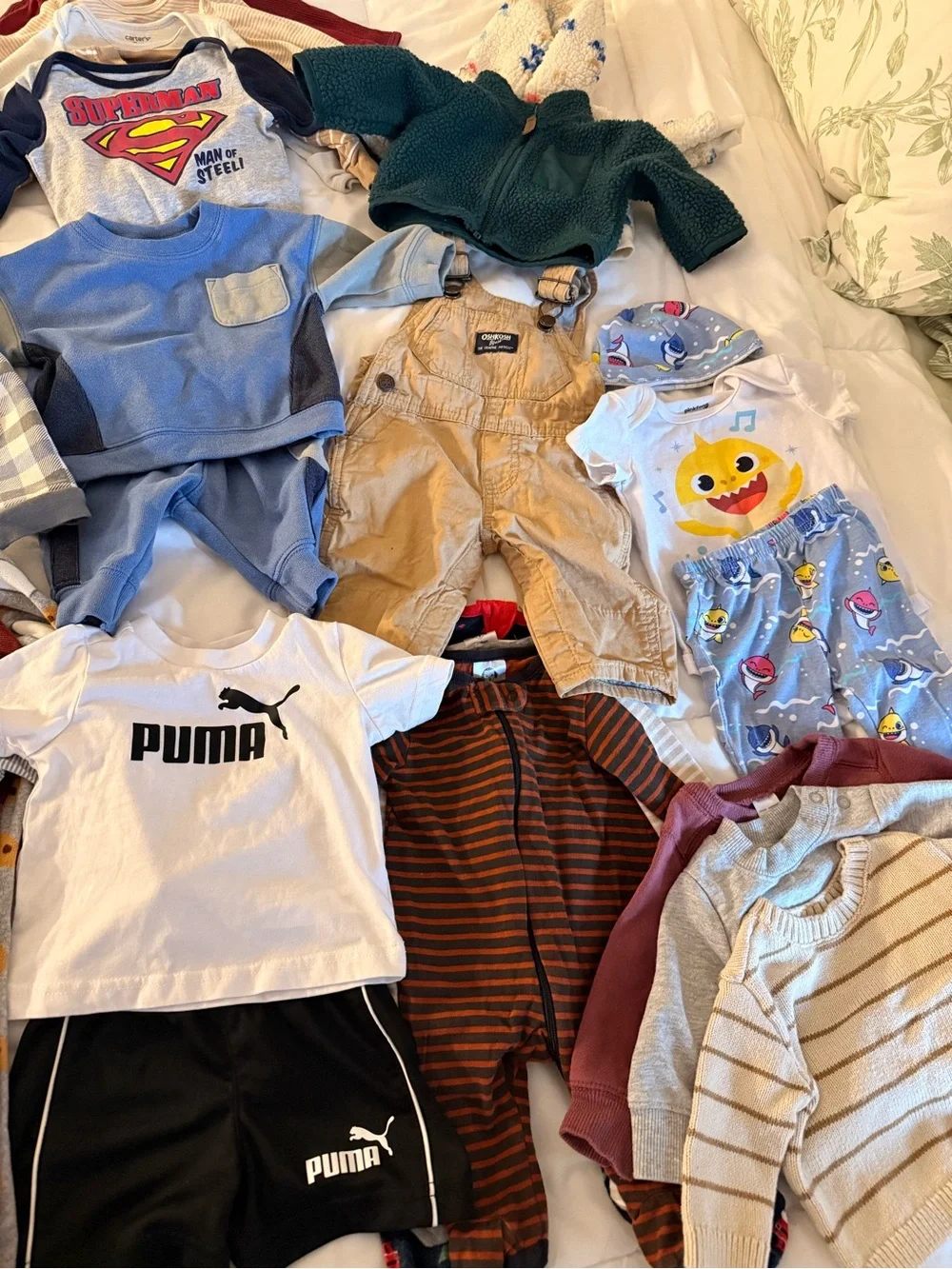 Baby boy clothes bundle size newborn through 6 months! - Picture 3 of 9